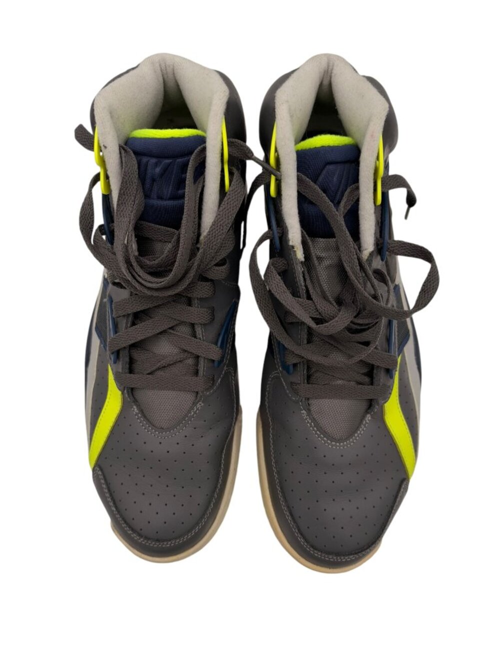 Men's Nike Air Trainer SC GS Dark Grey Navy Volt, SZ 12